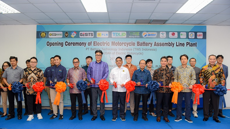 TWS Technology Launched its New Production Line for Battery PACK of Electric Motorcycle in its Indonesia Manufacturing Site